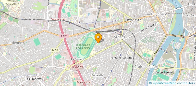 localisation de l'entreprise MONSIEUR JEREMY VANNIER  TOULOUSE