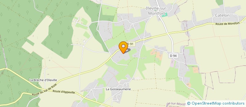 localisation de l'entreprise MONSIEUR JEREMY VAQUEZ  ILLEVILLE-SUR-MONTFORT