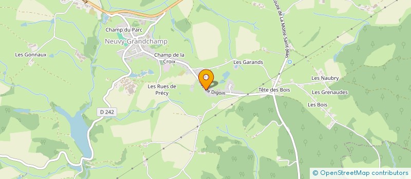 localisation de l'entreprise MONSIEUR JEREMY VARY  NEUVY-GRANDCHAMP