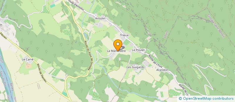 localisation de l'entreprise MONSIEUR JEREMY VAUDRAY  LHUIS