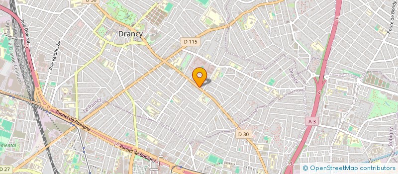 localisation de l'entreprise MONSIEUR JEREMY VENTURA  DRANCY