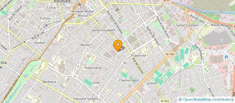 localisation de l'entreprise MONSIEUR JEREMY VERET  ROUBAIX