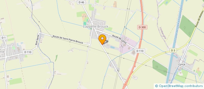 localisation de l'entreprise MONSIEUR JEREMY VERHOYE  CAPPELLE-BROUCK