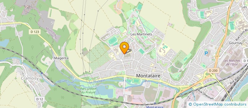 localisation de l'entreprise MONSIEUR JEREMY VERLHAC  THIVERNY