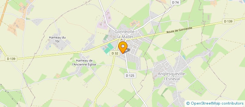 localisation de l'entreprise MONSIEUR JEREMY VERNICHON  GONNEVILLE-LA-MALLET