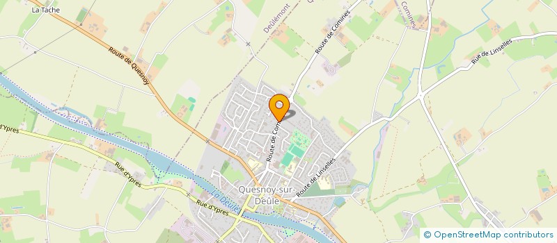 localisation de l'entreprise MONSIEUR JEREMY VERVAECKE à QUESNOY-SUR-DEULE