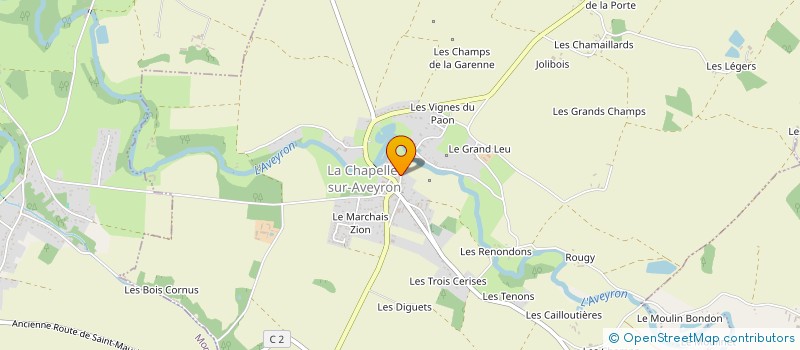 localisation de l'entreprise MONSIEUR JEREMY VESLIN à LA CHAPELLE-SUR-AVEYRON