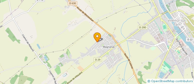 localisation de l'entreprise MONSIEUR JEREMY VIAU  VILLEMUR-SUR-TARN