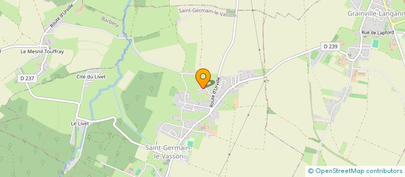 localisation de l'entreprise MONSIEUR JEREMY VIEL  SAINT-GERMAIN-LE-VASSON