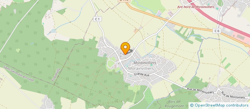 localisation de l'entreprise MONSIEUR JEREMY VIGIER  MORAINVILLIERS