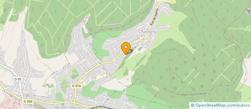 localisation de l'entreprise MONSIEUR JEREMY VILLAUME  CHAVIGNY