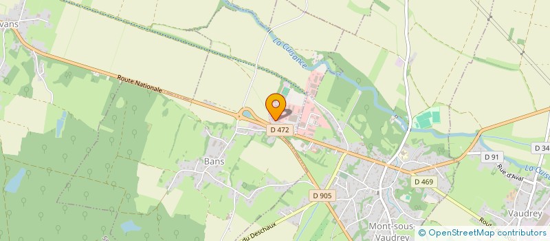 localisation de l'entreprise MONSIEUR JEREMY VILLEFRANQUE  BANS