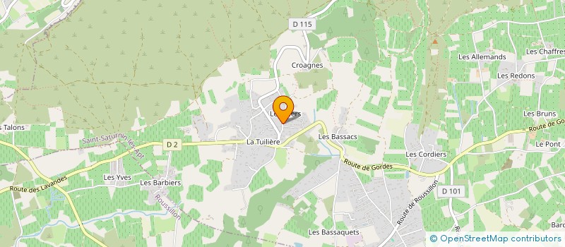localisation de l'entreprise MONSIEUR JEREMY VILLONI à SAINT-SATURNIN-LES-APT