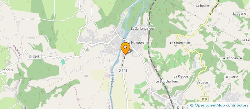 localisation de l'entreprise MONSIEUR JEREMY VINCENT à ALLASSAC