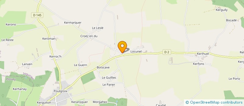 localisation de l'entreprise MONSIEUR JEREMY VINCENT  INGUINIEL