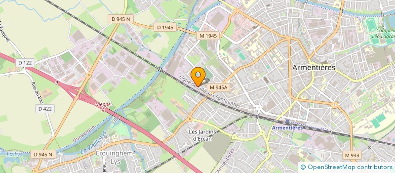 localisation de l'entreprise MONSIEUR JEREMY VITRANT  ARMENTIERES