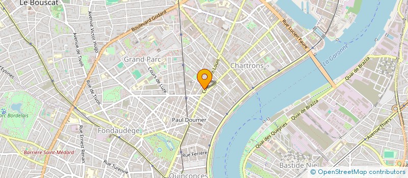 localisation de l'entreprise MONSIEUR JEREMY VITRY  BORDEAUX