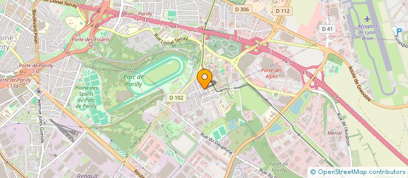 localisation de l'entreprise MONSIEUR JEREMY VIVIAND  BRON