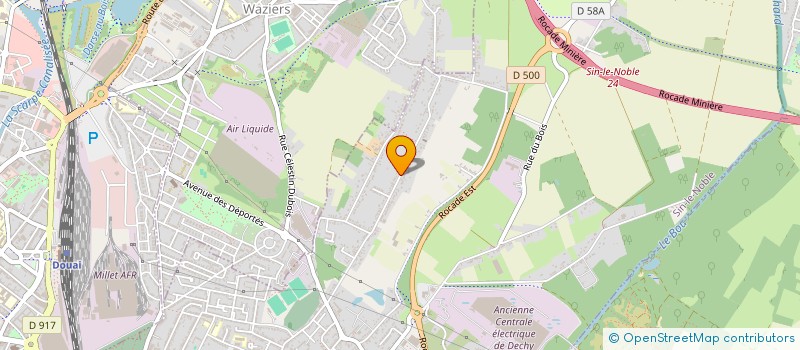 localisation de l'entreprise MONSIEUR JEREMY WAGEMANS  SIN-LE-NOBLE