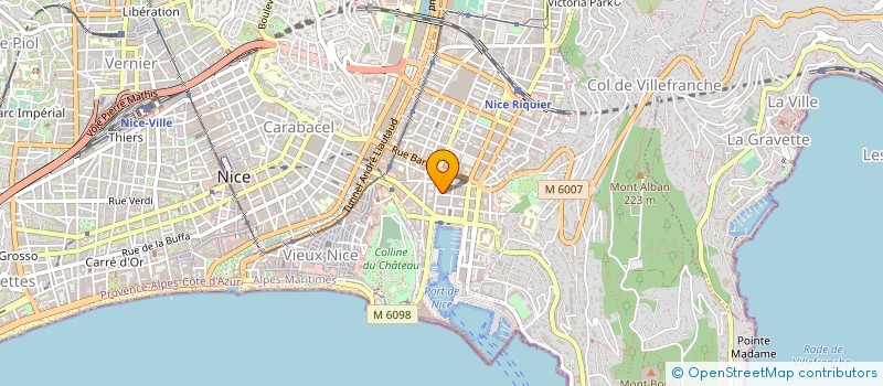 localisation de l'entreprise MONSIEUR JEREMY WANNYN à NICE