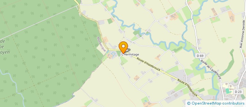 localisation de l'entreprise MONSIEUR JEREMY WAREMBOURG  MERVILLE