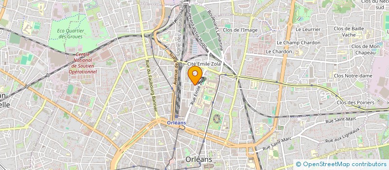 localisation de l'entreprise MONSIEUR JEREMY WARRIN à ORLEANS