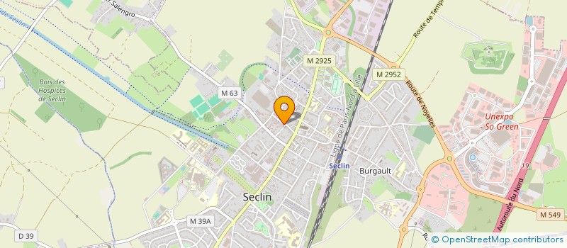 localisation de l'entreprise MONSIEUR JEREMY WAVRANT  SECLIN
