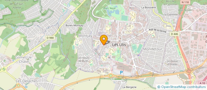 localisation de l'entreprise MONSIEUR JEREMY WITTER à LES ULIS
