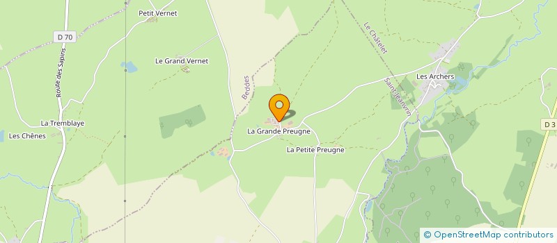 localisation de l'entreprise MONSIEUR JEREMY WOZNIAK  SAINT-JEANVRIN