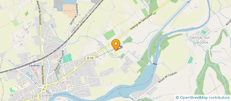 localisation de l'entreprise MONSIEUR JEREMY YAKOUBSOHN  CAZERES