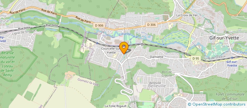 localisation de l'entreprise MONSIEUR JEREMY YANN FORTUNA MICHEL  GIF-SUR-YVETTE