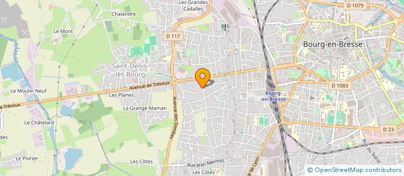 localisation de l'entreprise MONSIEUR JEREMY ZANCONATO à SAINT-DENIS-LES-BOURG