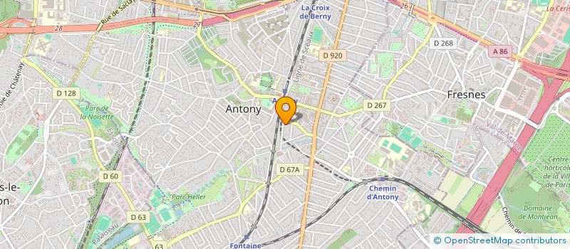 localisation de l'entreprise MONSIEUR JEREMY ZEITOUNI à ANTONY