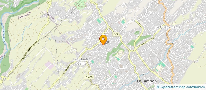 localisation de l'entreprise MONSIEUR JEREMY ZETTOR  LE TAMPON