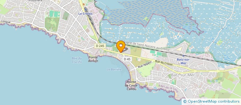 localisation de l'entreprise MONSIEUR JERGUS STEVKO  BATZ-SUR-MER