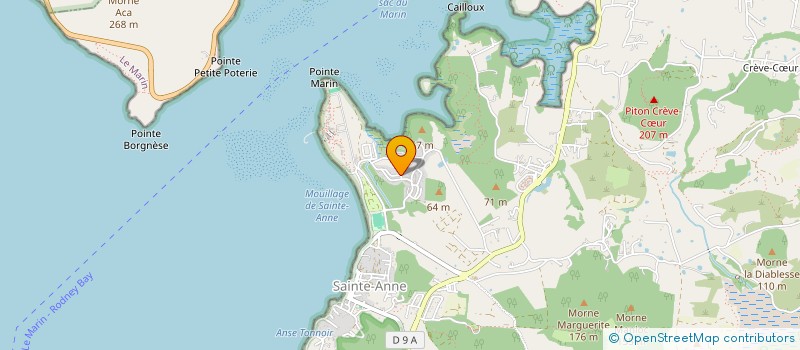 localisation de l'entreprise MONSIEUR JERHEMY ROBERT  SAINTE-ANNE