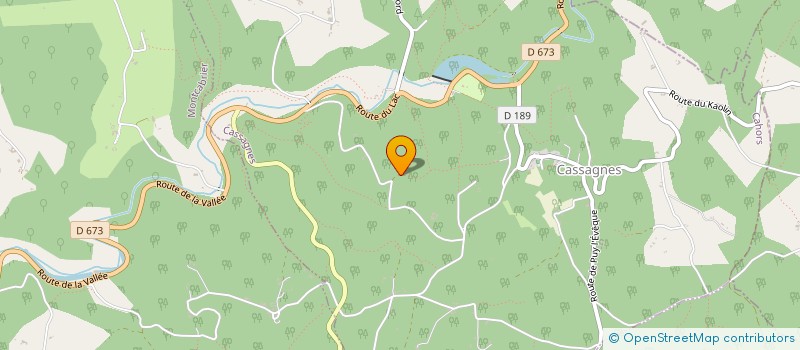localisation de l'entreprise MONSIEUR JERIS WUILQUE  CASSAGNES