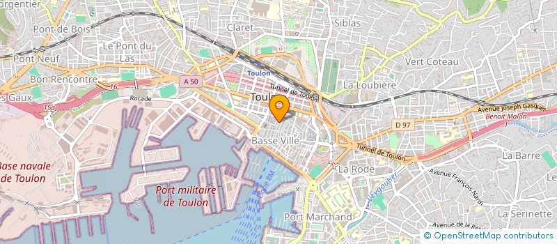 localisation de l'entreprise MONSIEUR JEROBOAM HUUTI  TOULON