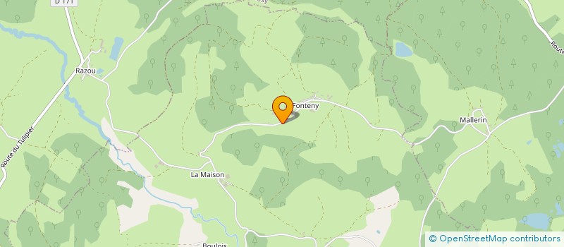 localisation de l'entreprise MONSIEUR JEROEN DE BRUIN  OUROUX-EN-MORVAN