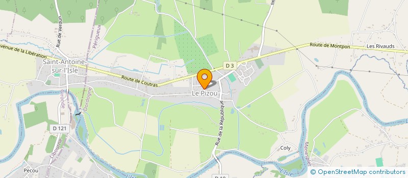 localisation de l'entreprise MONSIEUR JEROEN MATTHEE  LE PIZOU