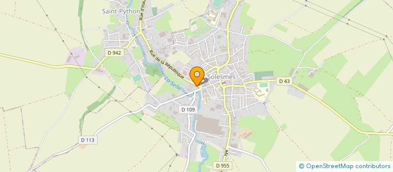 localisation de l'entreprise MONSIEUR JEROME ABAT à SOLESMES