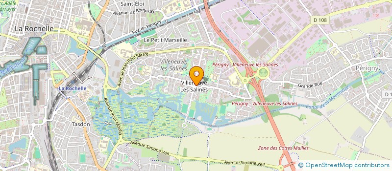 localisation de l'entreprise MONSIEUR JEROME ABDOU  LA ROCHELLE