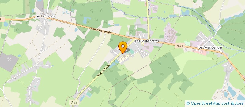 localisation de l'entreprise MONSIEUR JEROME ACCARD  SENANTES