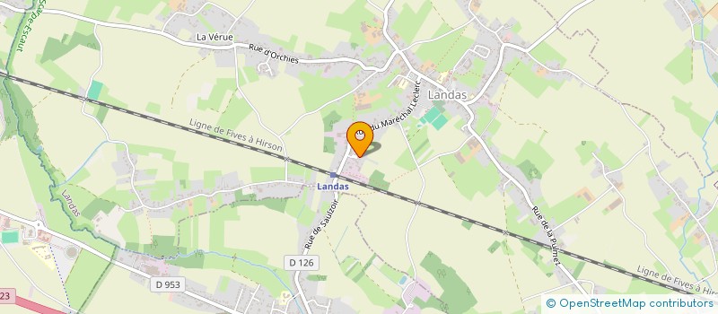 localisation de l'entreprise MONSIEUR JEROME ACKER  LANDAS