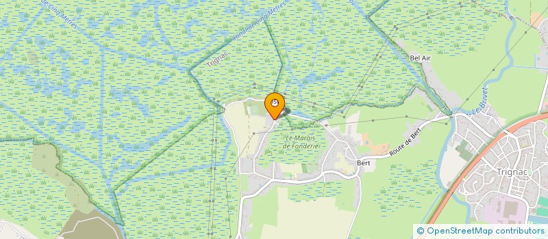 localisation de l'entreprise MONSIEUR JEROME ADAM  TRIGNAC