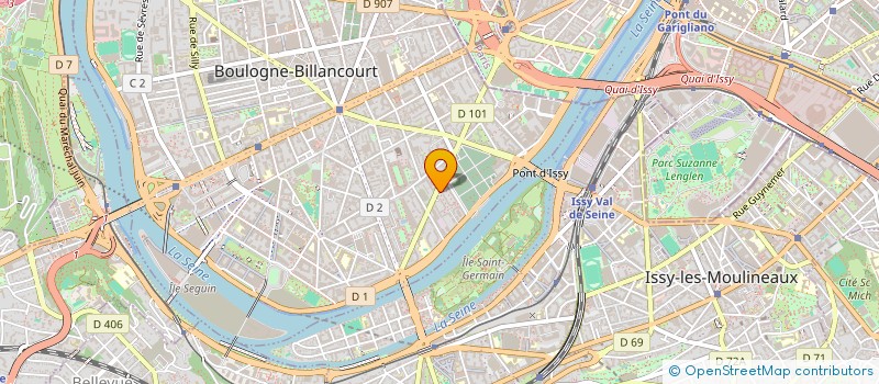 localisation de l'entreprise MONSIEUR JEROME AGARAT  BOULOGNE-BILLANCOURT