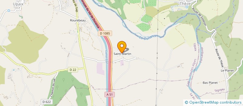 localisation de l'entreprise MONSIEUR JEROME AILLAUD  UPAIX