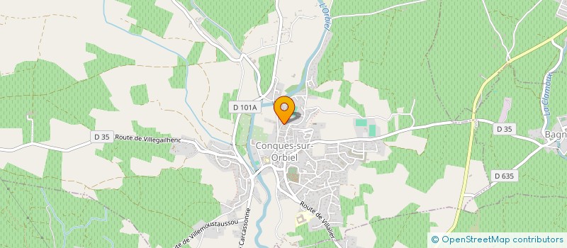 localisation de l'entreprise MONSIEUR JEROME AKNINE à CONQUES-SUR-ORBIEL