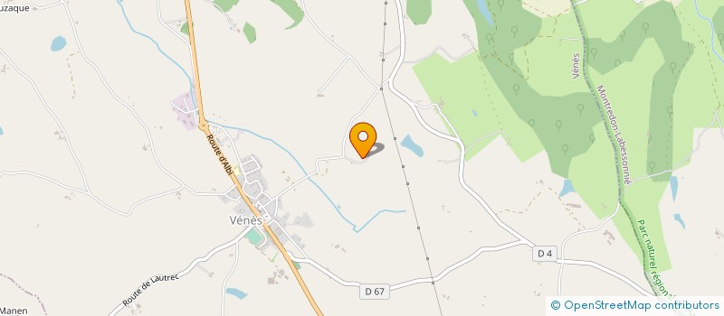 localisation de l'entreprise MONSIEUR JEROME ALBERT  VENES