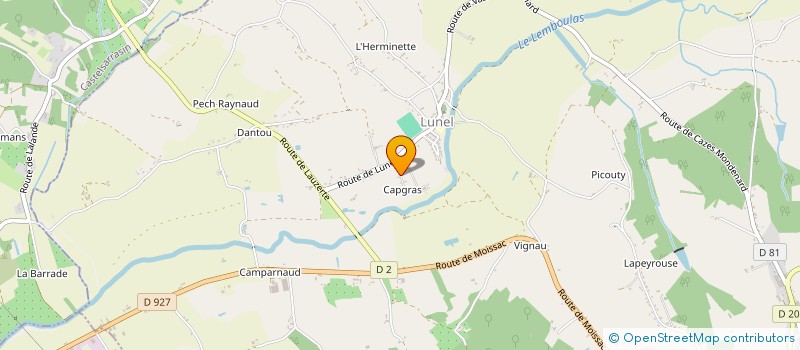 localisation de l'entreprise MONSIEUR JEROME ALLADIO  LAFRANCAISE